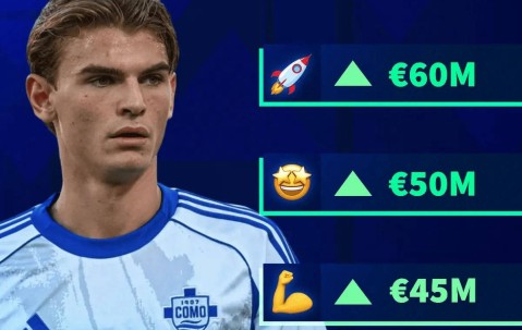 意甲新秀尼科-帕斯身价飙升至6000万欧！皇马拟启动回购条款