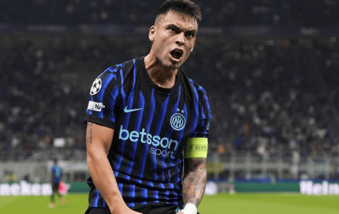 一场3-0踢出4连胜，劳塔罗欧冠爆发，创造队史新纪录