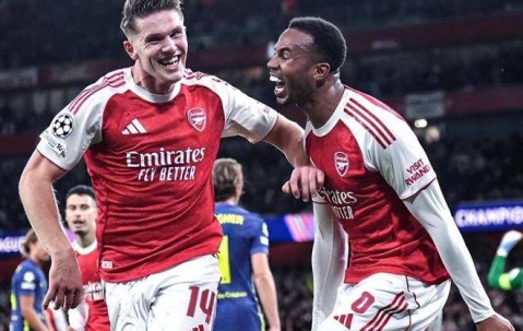 欧冠阿森纳4比0马竞，主帅半场变阵奏效，13分钟碾压西甲豪门