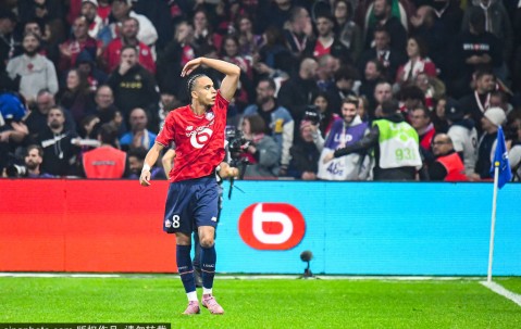 法甲-门德斯任意球姆巴佩弟弟弑旧主绝平 巴黎1-1里尔