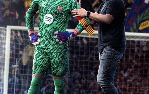 早生嫌隙！每体：特狮复出后要求首发，巴萨宁愿用佩尼亚也不用他