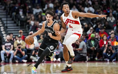 季前赛-小波特34+10巴恩斯31分 猛龙击败篮网