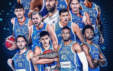 欧洲杯季军战:希腊险胜芬兰 字母哥狂轰30+17+6