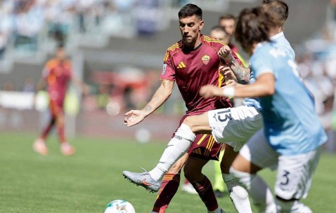 意甲罗马1-0力克拉齐奥夺得德比胜利，佩莱格里尼伤愈复出建功