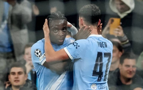 （外代二线）足球——欧冠联赛：曼城胜多特蒙德