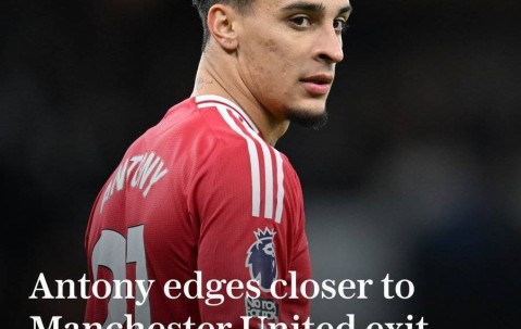 曝曼联原则上同意贝蒂斯续租安东尼！但明年必须买断，无退货条款