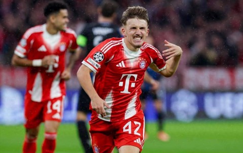 17岁拜仁新太子欧冠轰世界波 一月之间身价翻了13倍 涨至2000万欧