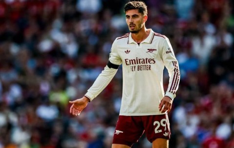 阿森纳官方：哈弗茨膝盖小手术成功，已开始恢复训练