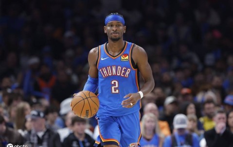 SGA30分哈滕14+14+8 雷霆大胜鹈鹕豪取7连胜