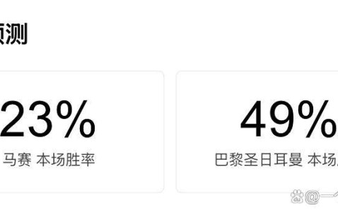 法甲第五轮焦点战：马赛主场迎战巴黎圣日耳曼，国家德比战火重燃