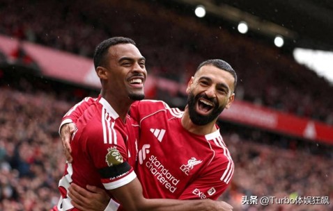 9500万锋霸7场4球！ 利物浦德比战险胜埃弗顿，豪取6连胜领跑英超
